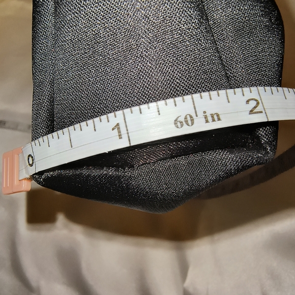 Givenchy Cosmetic Parfum Bag in Shimmery Black with Gold Hardware - Picture 11 of 14